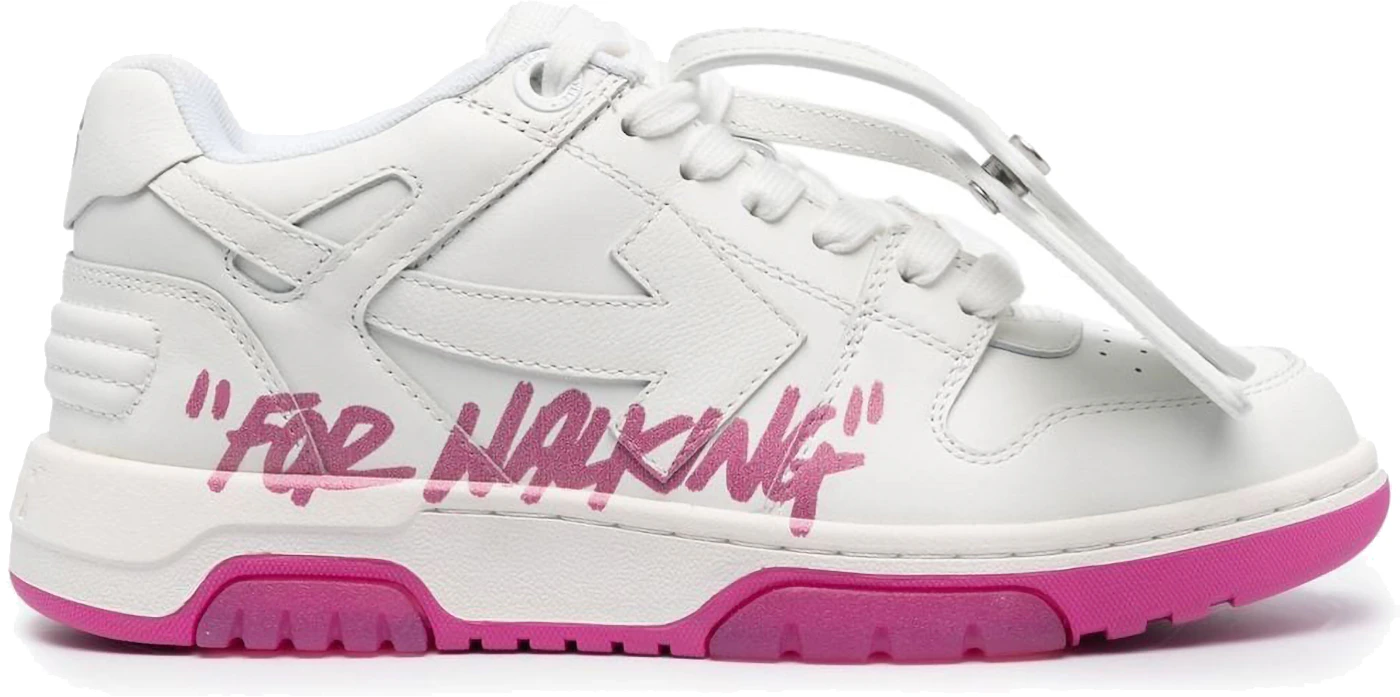 OFF-WHITE Out Of Office Low Tops (W) For Walking Fuschia ...