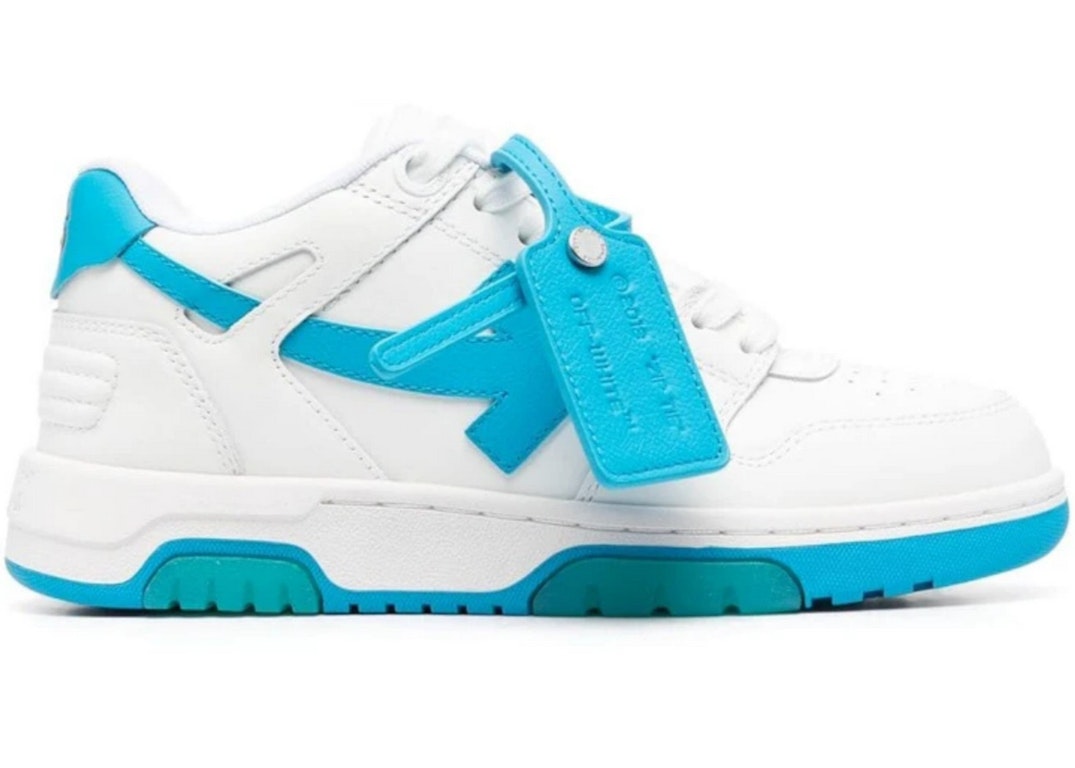 Pre-owned Off-white Out Of Office Low White Blue (women's)