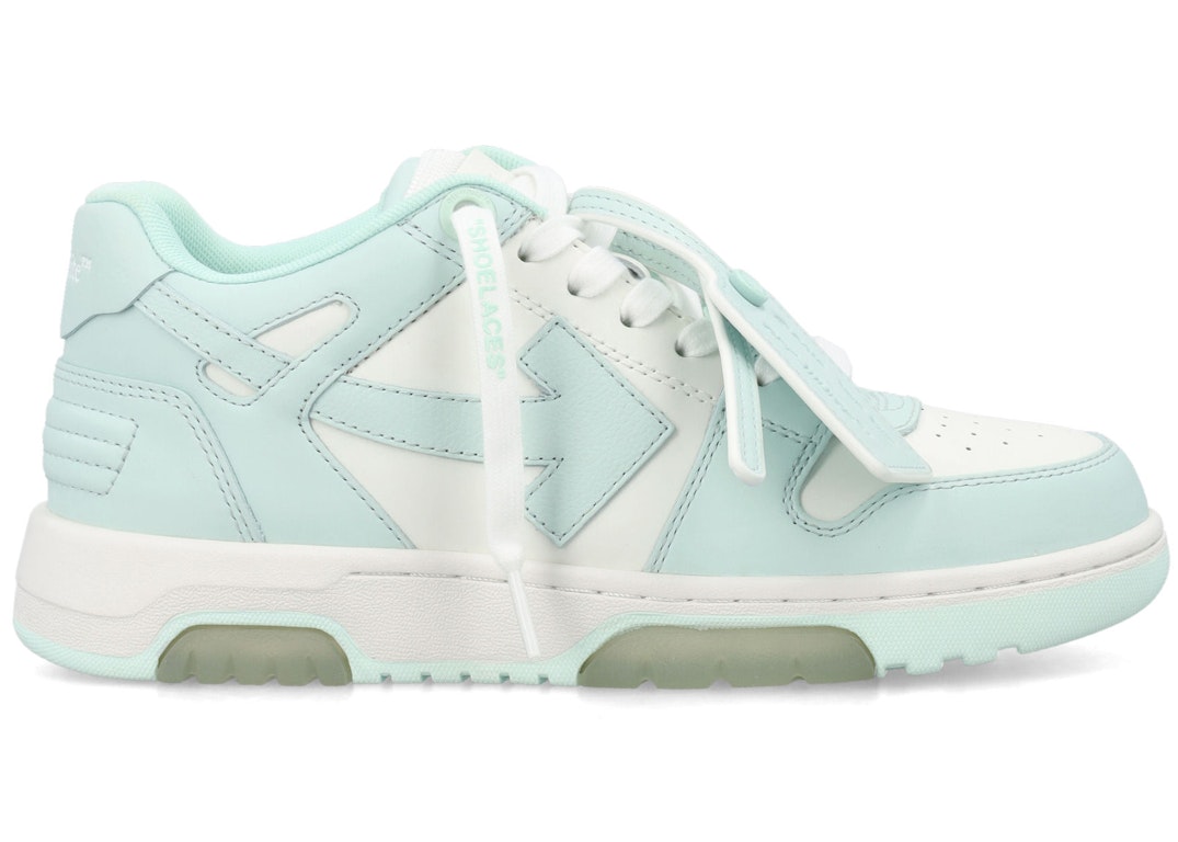 Pre-owned Off-white Out Of Office Low White Light Blue (women's) In White/light Blue
