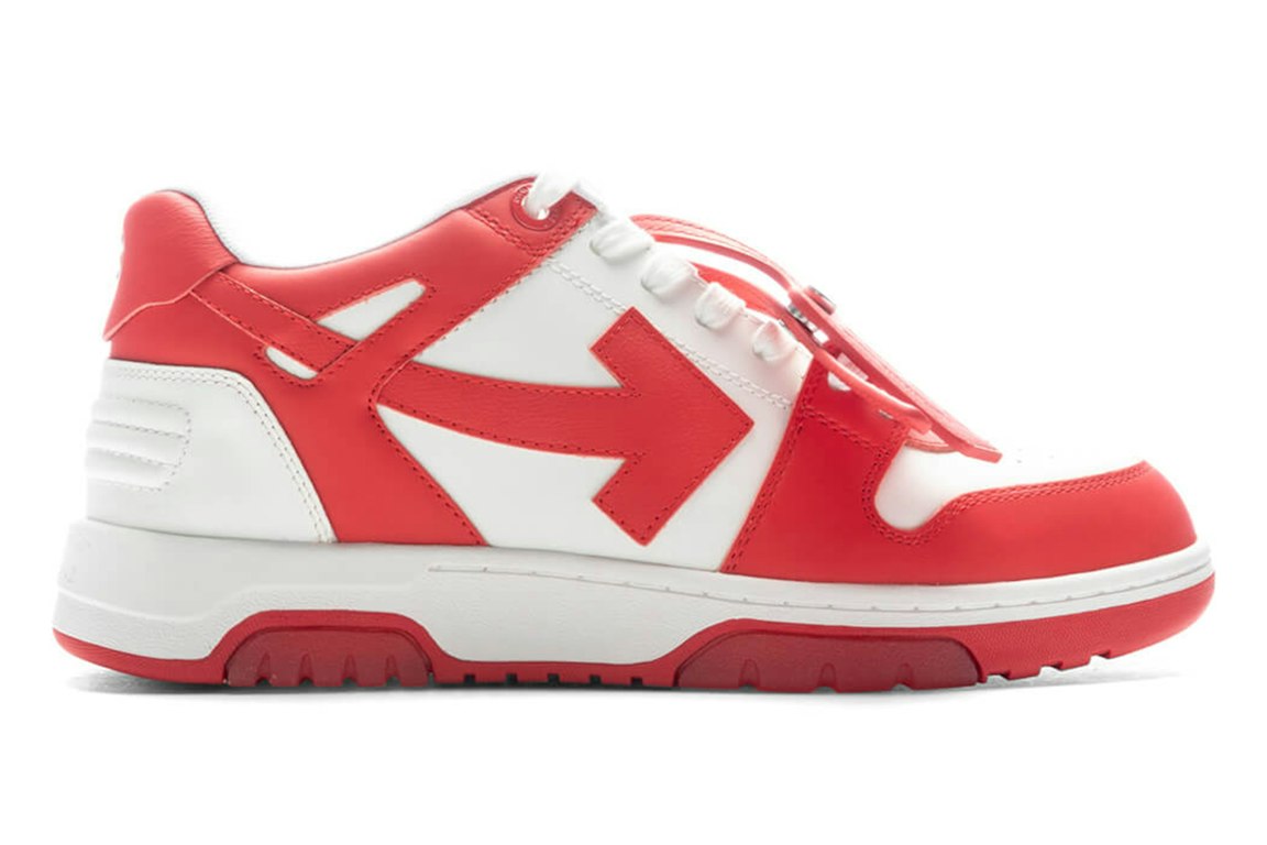 Pre-owned Off-white Out Of Office Low White Red