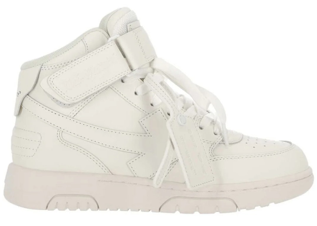 Pre-owned Off-white Out Of Office Mid White (white Sole) (women's) In White/white