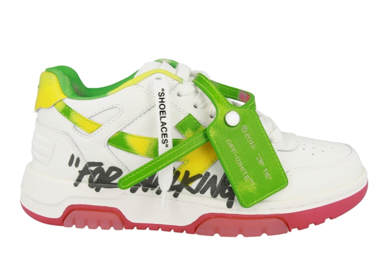 Off white multicolor shoes best sale