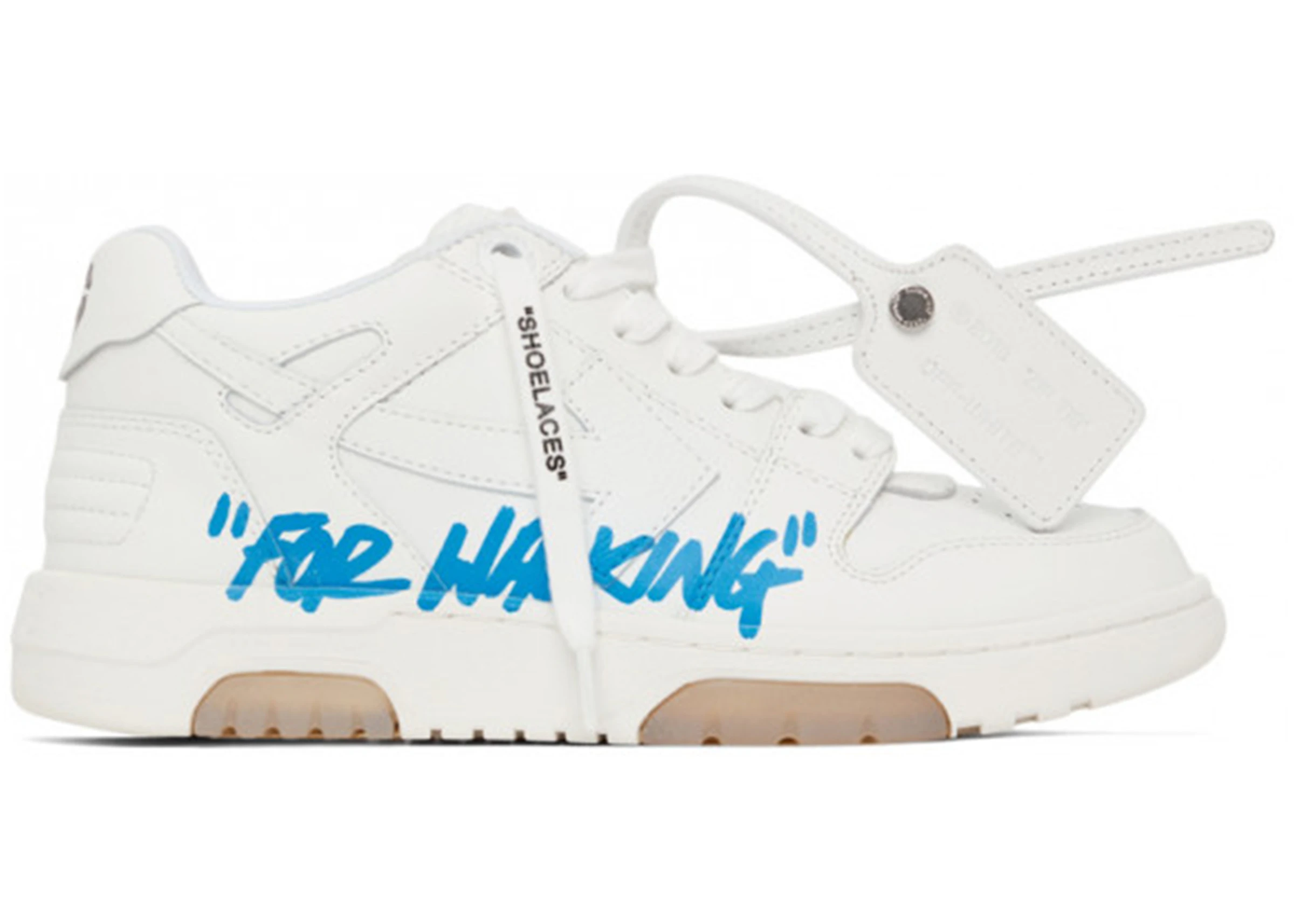 Snel oortelefoon Albany OFF-WHITE Out Of Office "OOO" Low For Walking White Blue (Women's) -  OWIA259F21LEA0020101 - US