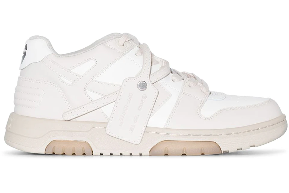 OFF-WHITE Out Of Office "OOO" Low Nude White (W)