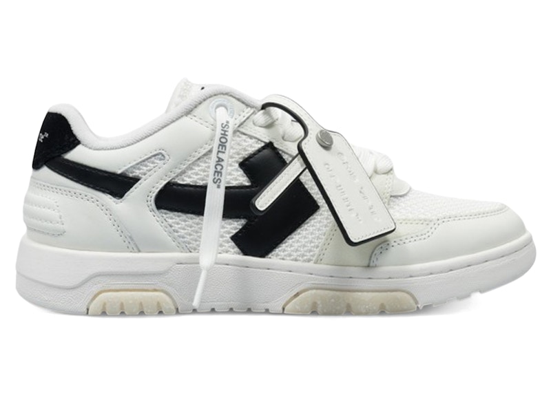 Pre-owned Off-white Off Out Of Office Ooo Low Slim (women's) Sneakers In White/black In Multi