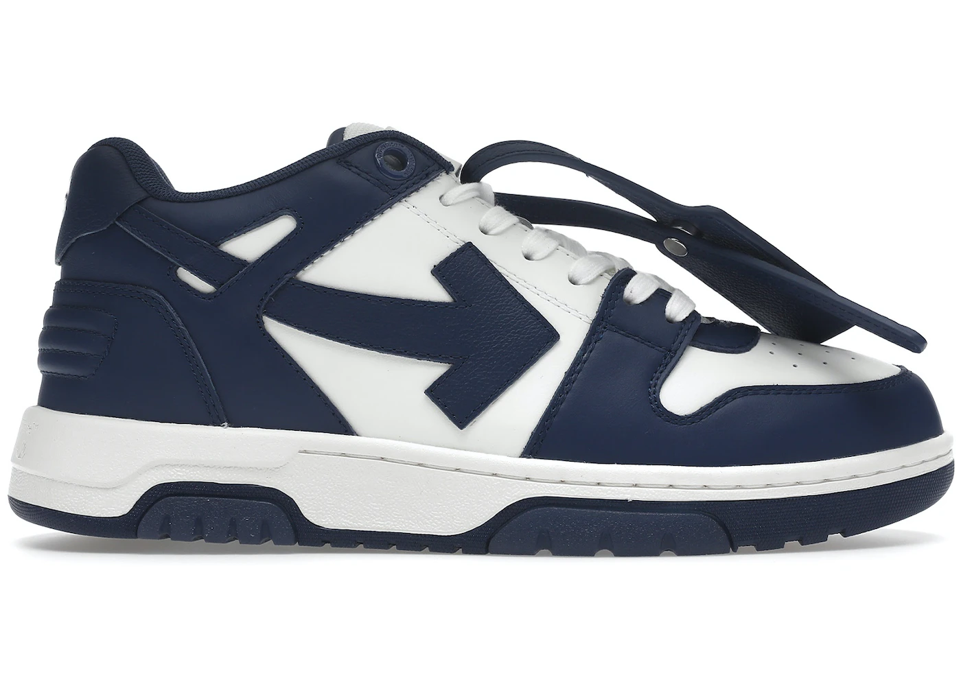 Off-White Out of Office OOO Low Tops Dark Blue White