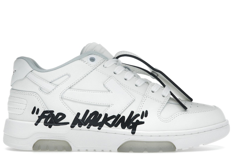 Pre-owned Off-white Men's Off Out Of Office Ooo Low Tops For Walking Sneakers In White