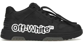 OFF-WHITE Out Of Office OOO Low Tops "Off-White" Black White