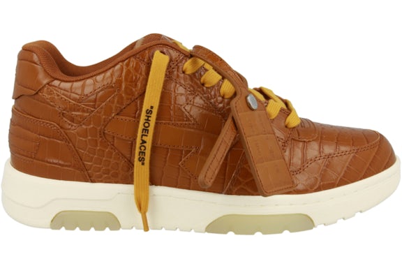OFF-WHITE Chaussures basses OOO Orange Crocs hors du bureau