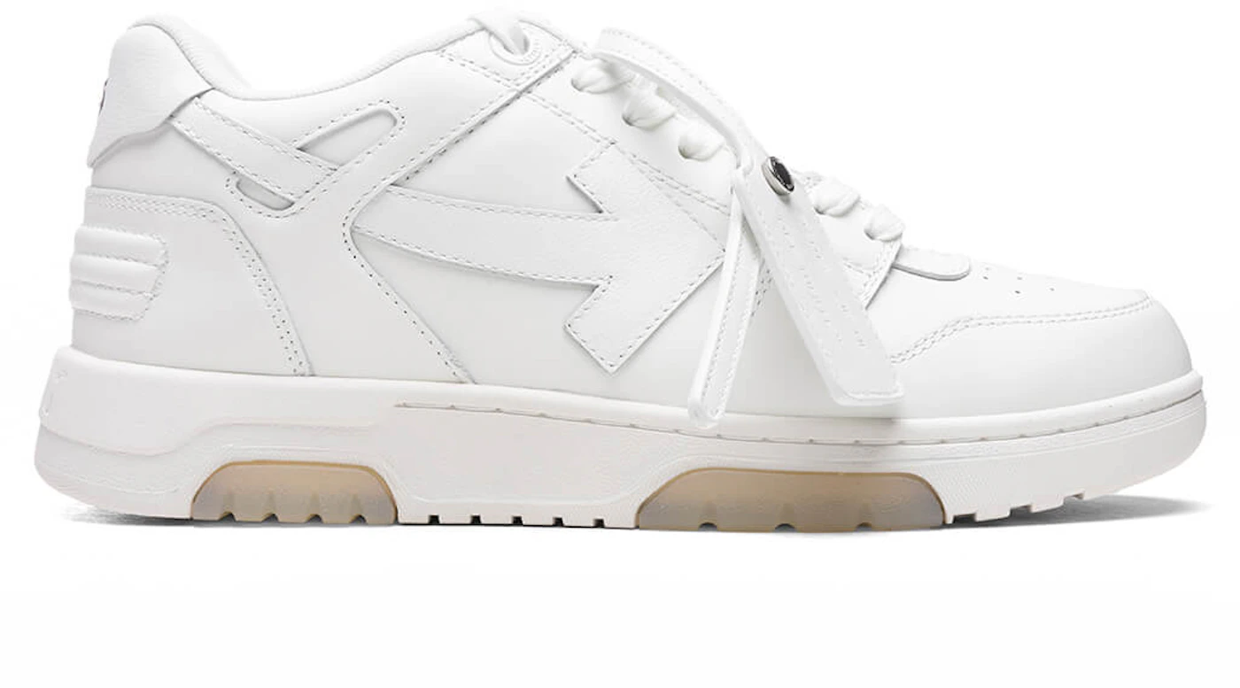 OFF-WHITE Out Of Office OOO Low Tops Triple White Hombre ...