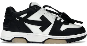 OFF-WHITE Out Of Office OOO Low Tops en blanco y negro