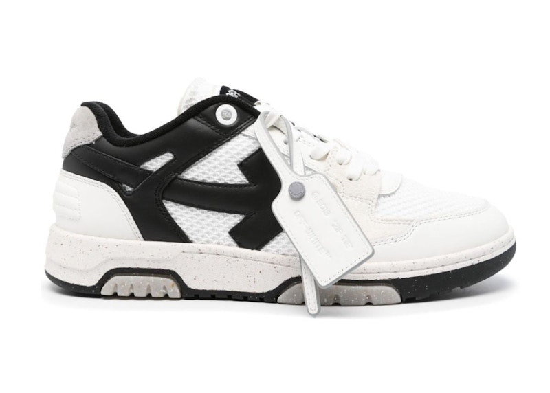 Pre-owned Off-white Men's Off Out Of Office Ooo Low Tops Sneakers In White/black