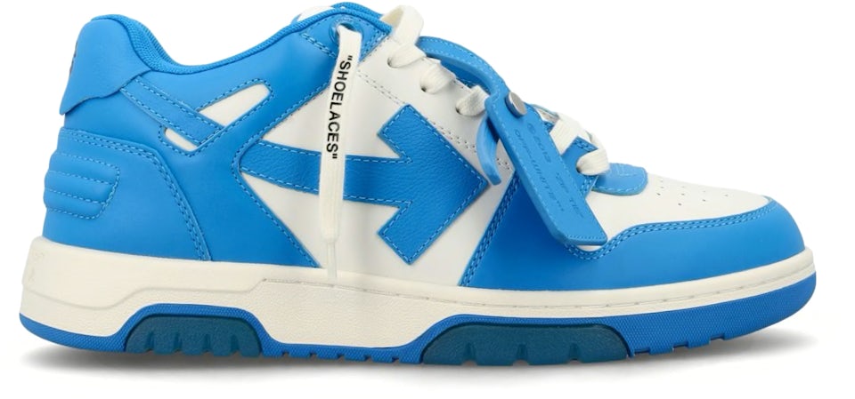 OFF-WHITE Out Of Office Low-top Sneakers Blue OMIA189S21LEA0014045