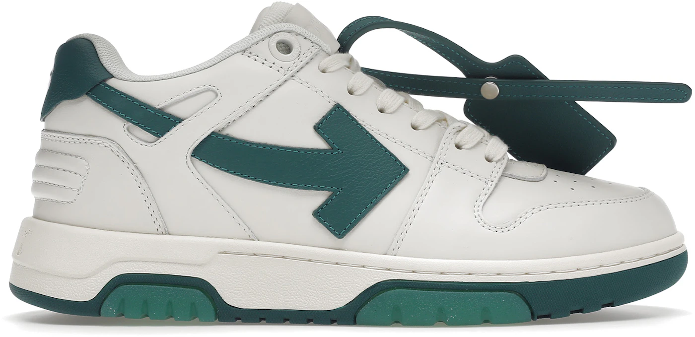 OFF-WHITE Out Of Office OOO Low Tops White Green (FW22) Men's ...
