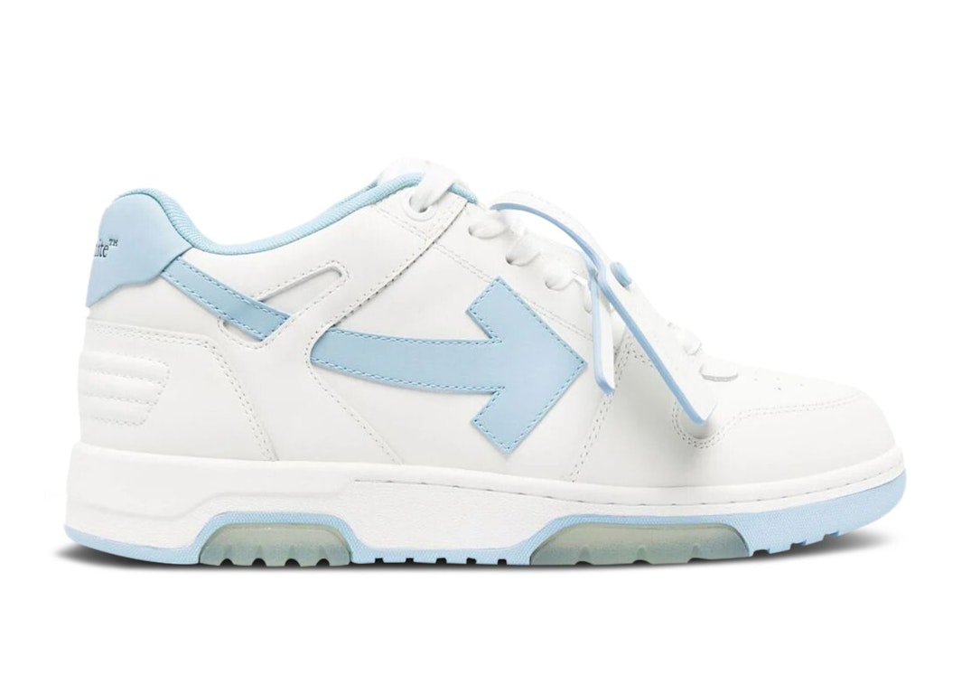 Pre-owned Off-white Out Of Office Ooo Low Tops White Light Blue (2023) In White/light Blue