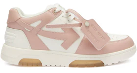 OFF-WHITE Out Of Office "OOO" Low Tops White Pink (W)