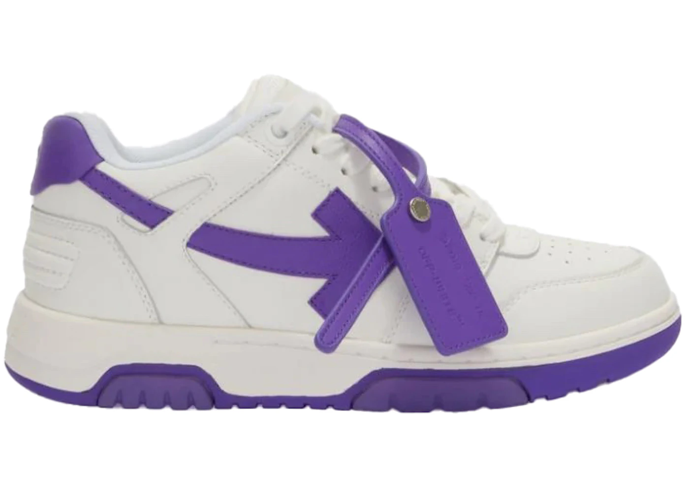 OFF-WHITE Out Of Office OOO Low Tops White Purple ...