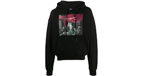 OFF-WHITE Oversize Fit Caravaggio Painting Hoodie Black/Black