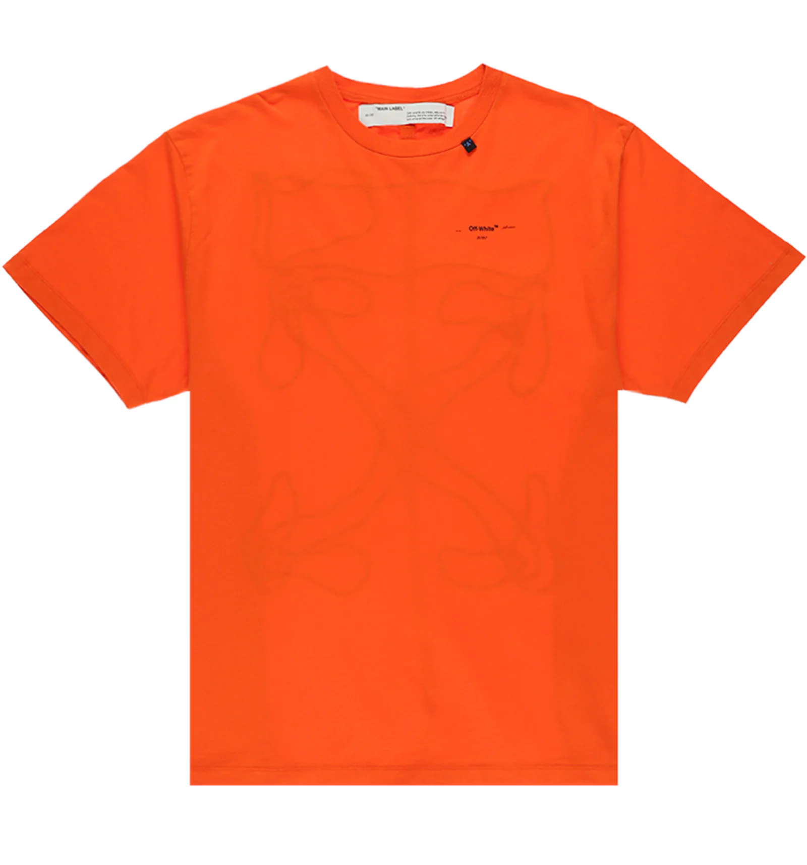 Off white t shirt orange outlet