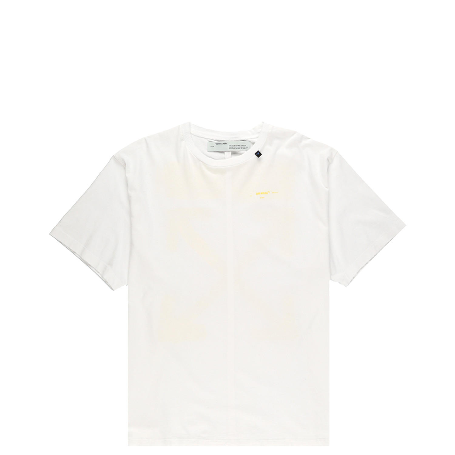 OFF-WHITE Acrylic Arrows S/S T-Shirt Black/Yellow