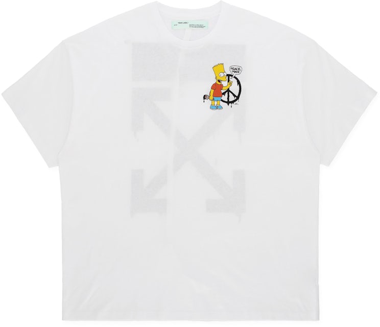 OFF-WHITE   The Simpsons コラボ　TシャツTシャツ/カットソー(半袖/袖なし)