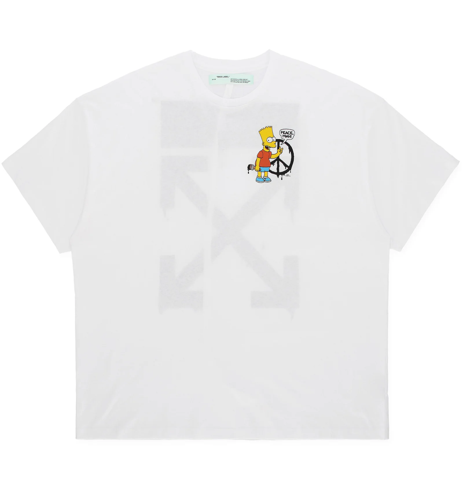 Off white shop bart simpson black