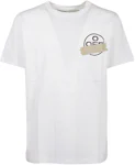 OFF-WHITE Slim Fit Tape Arrows T-Shirt White/Beige