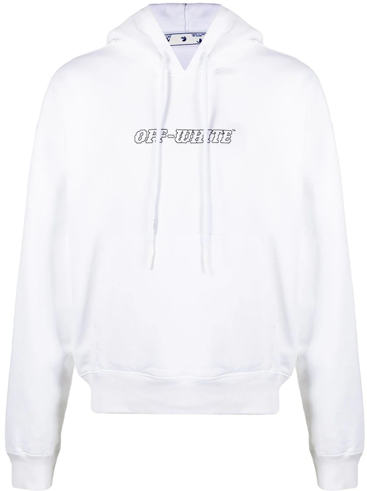 OFF-WHITE Oversized Fit Pascal Painting Hoodie White Men's - SS21 - US