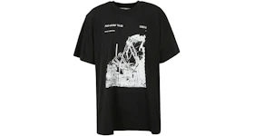OFF-WHITE Oversized Ruined Factory T-Shirt Black/White