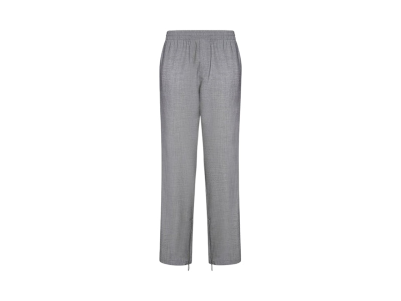 OFF-WHITE Pantalon de survêtement en laine Ow Emb Gris