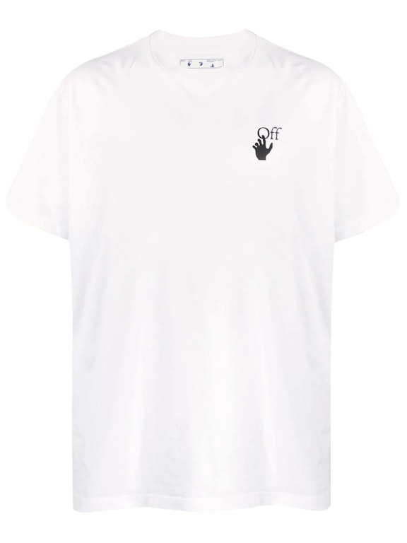 Pre-owned Off-white Pascal Arrow Short Sleeve Tee White