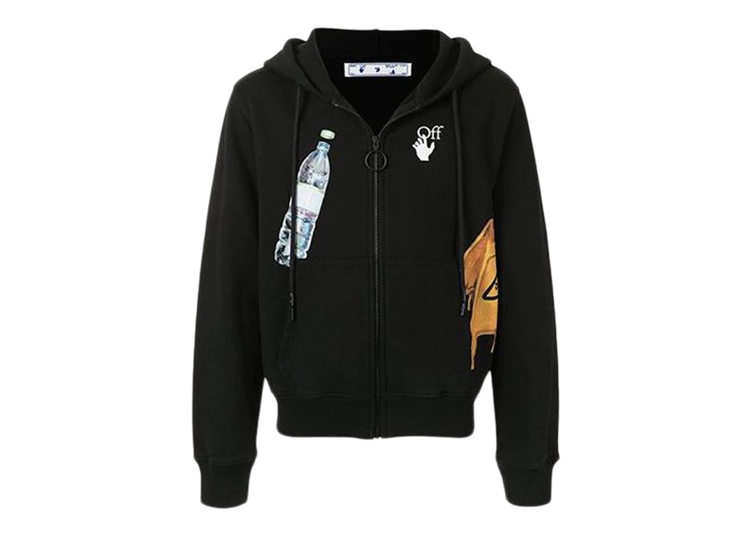 Pre-owned Off-white Pascal Medicine Hoodie Black/multi