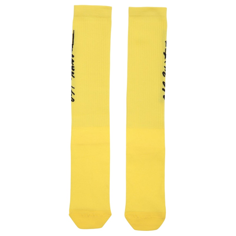 Off white 2025 socks yellow