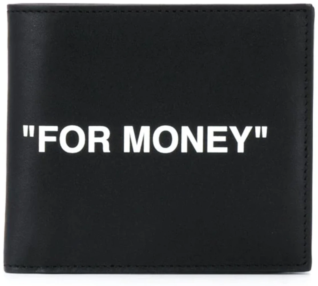 Off-White Quote Zip Chain Wallet Off-White