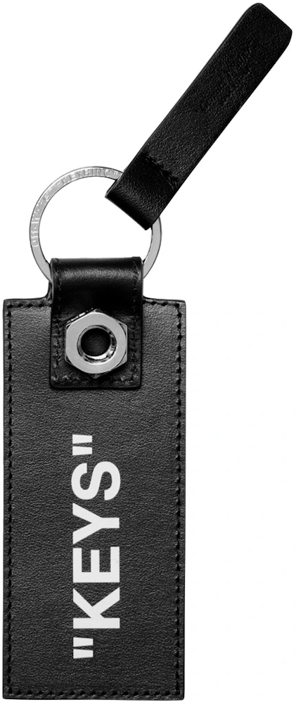 OFF-WHITE Industrial Keychain Black/Dark Grey/Silver - FW19 - US