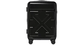 OFF-WHITE Quote Luggage "FOR TRAVEL" Black