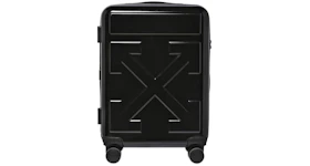OFF-WHITE Quote Luggage "FOR TRAVEL" Black