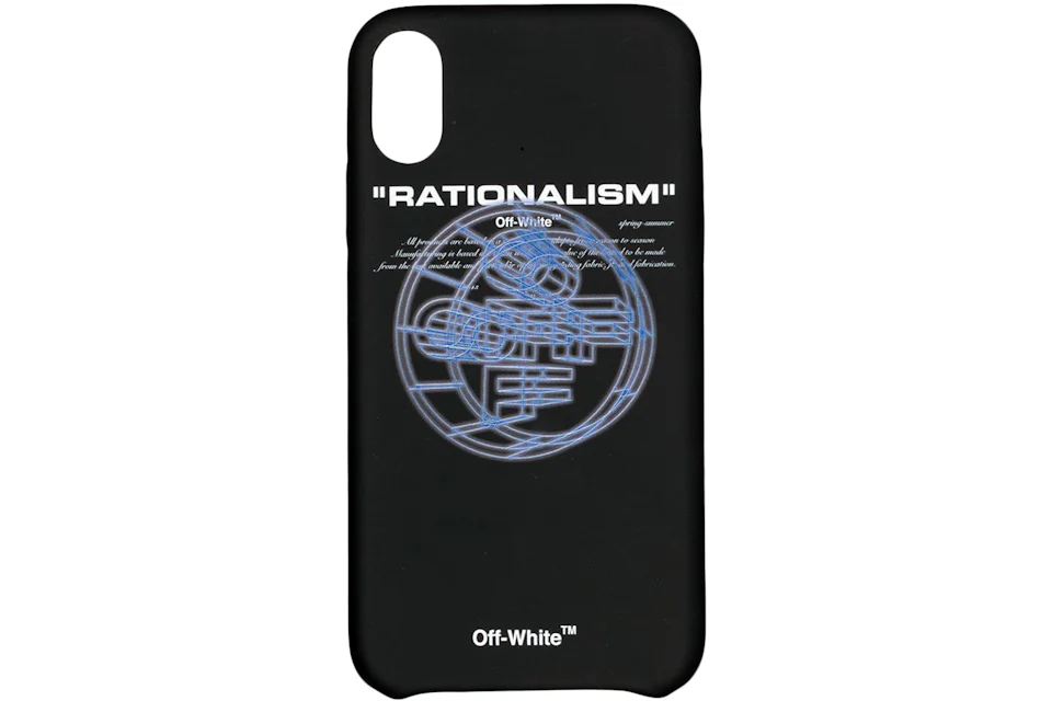 OFF-WHITE Rationalism iPhone XS Max Case Black/Multicolor