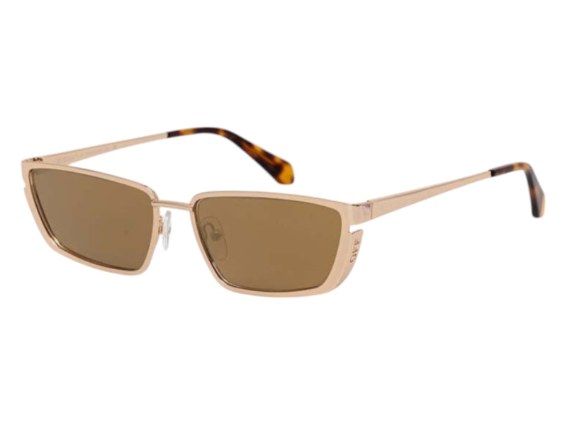 Pre-owned Off-white Offwhite Richfield Sunglasses In Gold Gold (oeri119s24met0017676/fr)