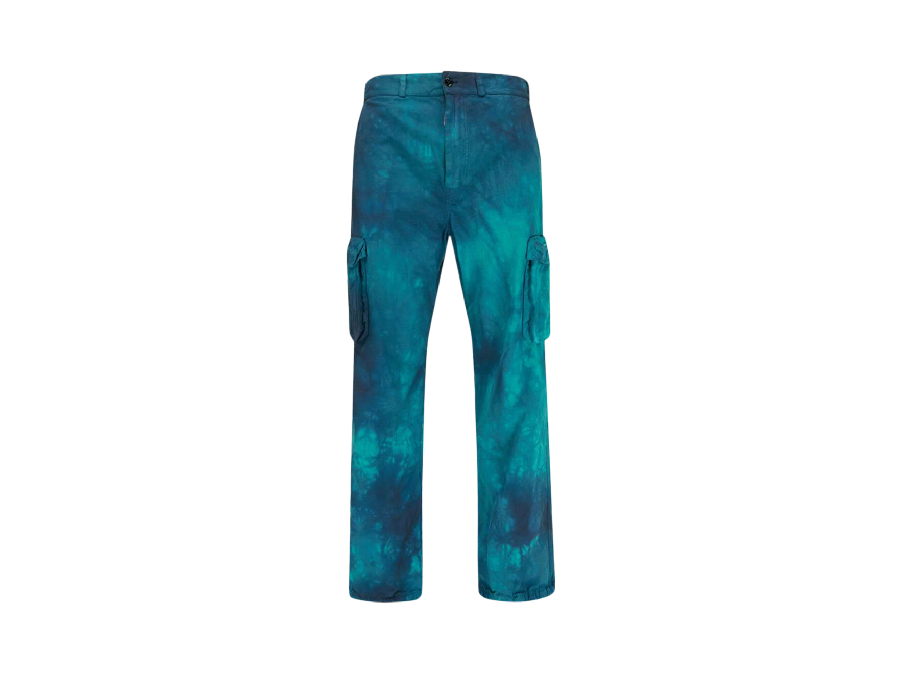 OFF-WHITE Ripstop Tie-Dye Cargo Pants Blue/Multicolor - SS20 - US