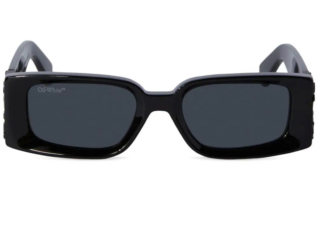 Pre-owned Off-white Roma Sunglasses Black (oeri098f23pla0011007)