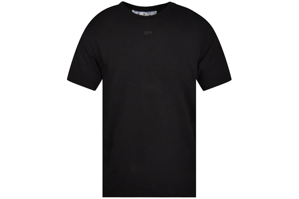 Off-White Rubber Arrows Slim Fit T-Shirt Black/Black