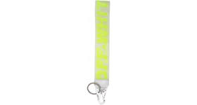 OFF-WHITE Rubber Industrial Keychain (SS19) Fluo Yellow