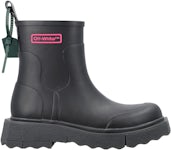 Chanel Rubber Rain Boots Dark Beige