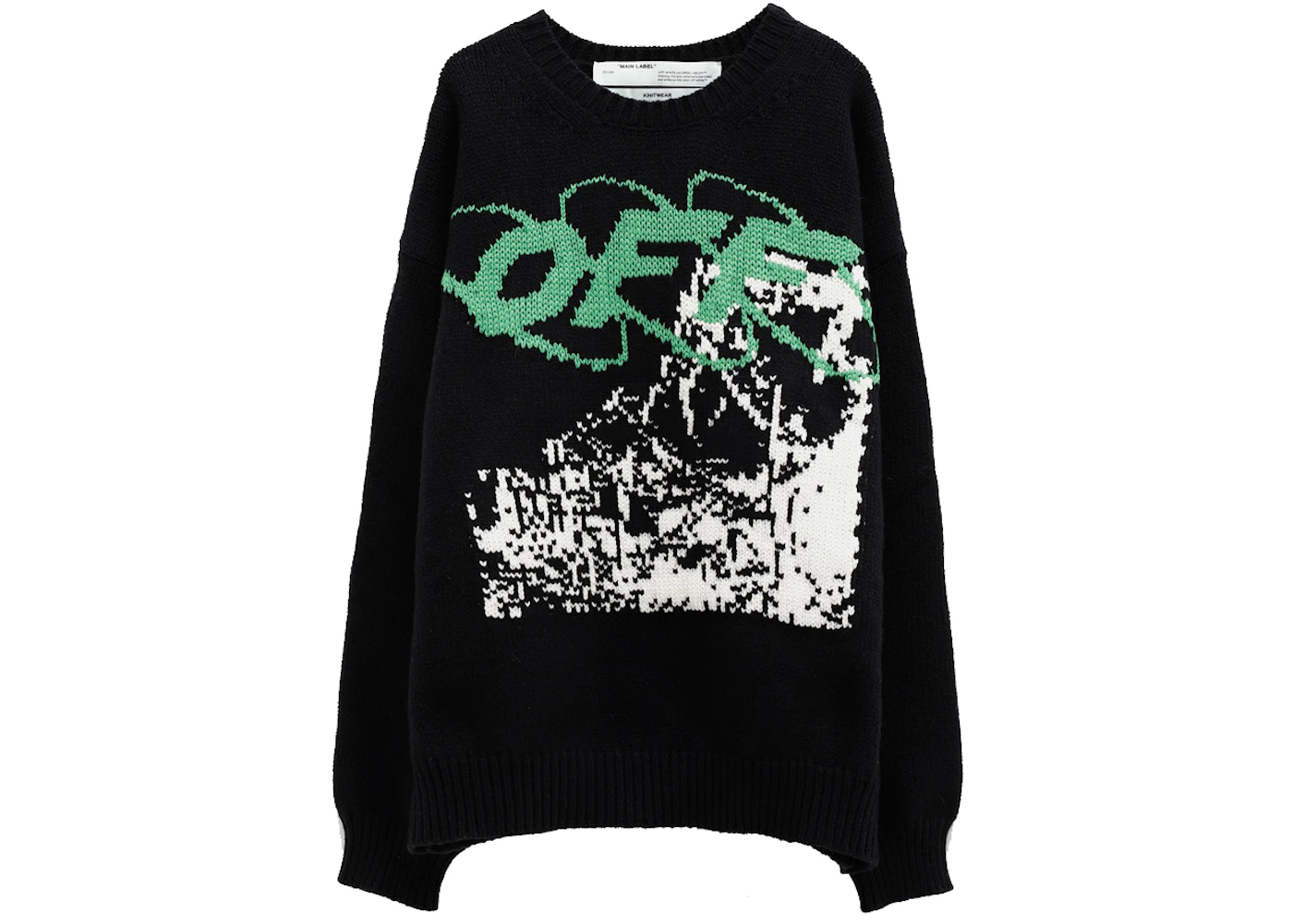Off white sweater black and white Clearance