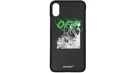 OFF-WHITE Ruined Factory iPhone X Case Black/White