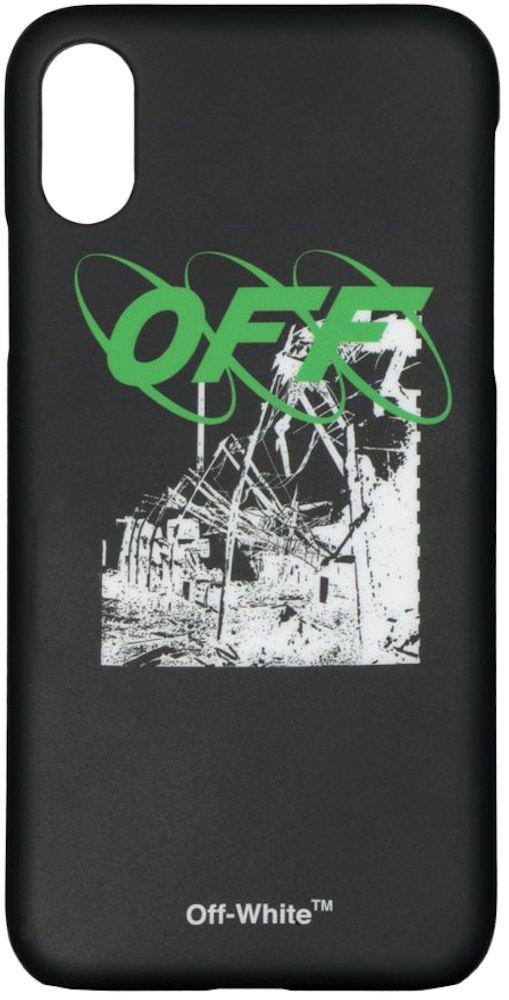 sjæl data tand OFF-WHITE Ruined Factory iPhone XS Max Case Black/White - FW19