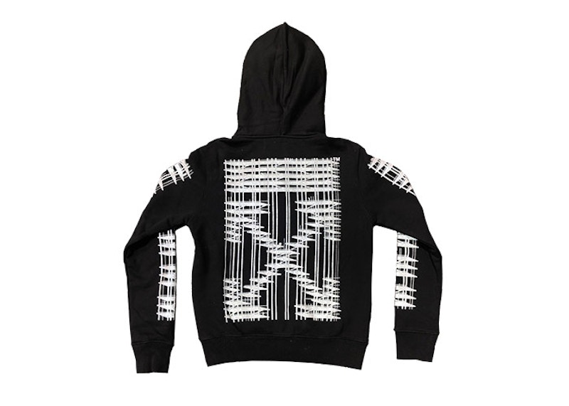 Off white hot sale reflective hoodie