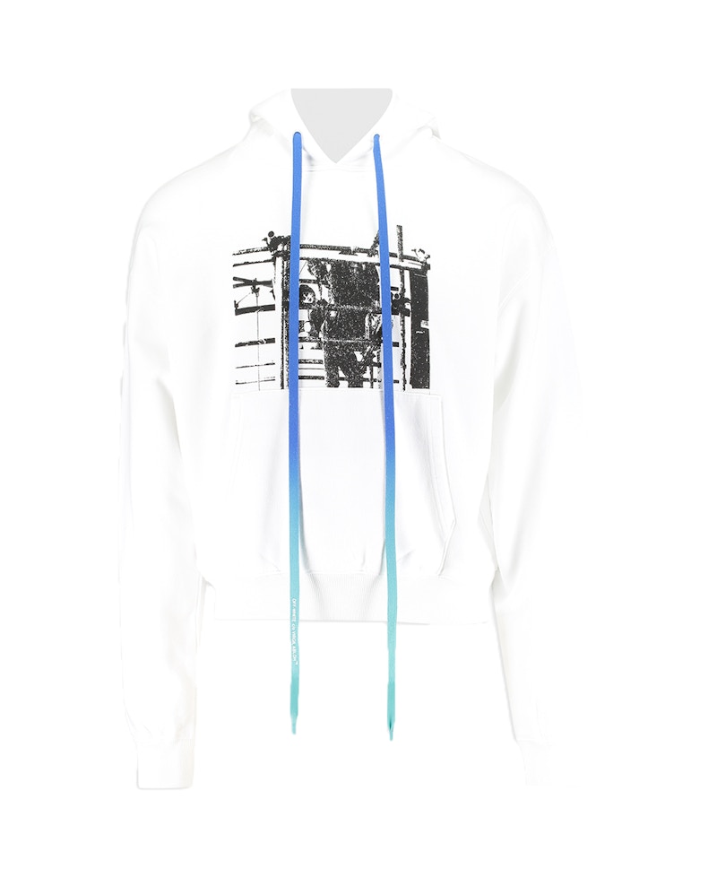 OFF-WHITE Scaffolding Hoodie White/Black メンズ - FW19 - JP