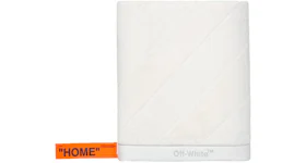 OFF-WHITE Shower Towel White/Ice Grey